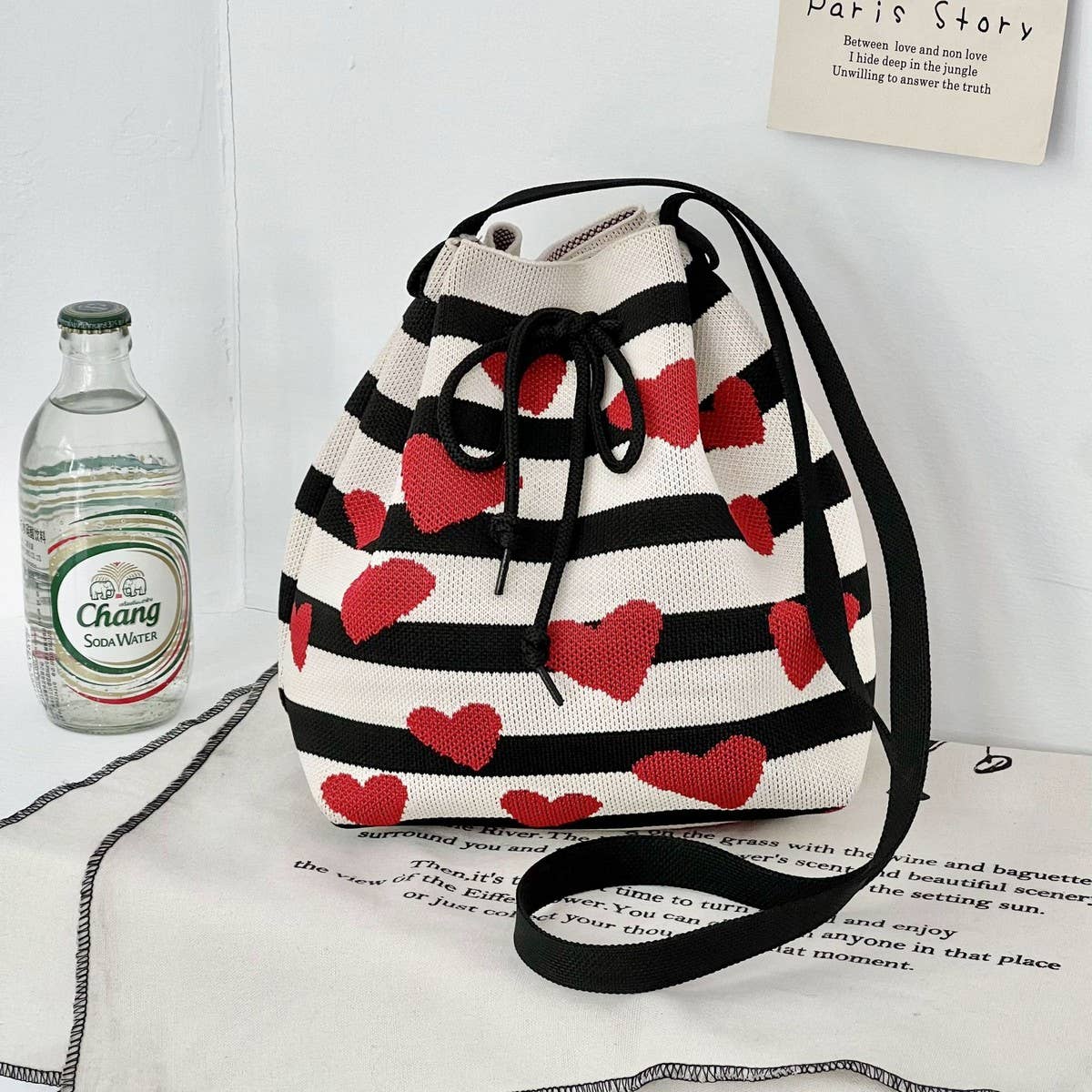 2024 New Fashion Love Crossbody Bucket Bag_Cwab3086