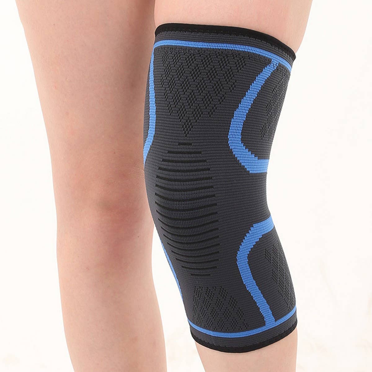 3 COLOR ELASTIC KNEE BRACE NON SLIP WARM_CWMM7891