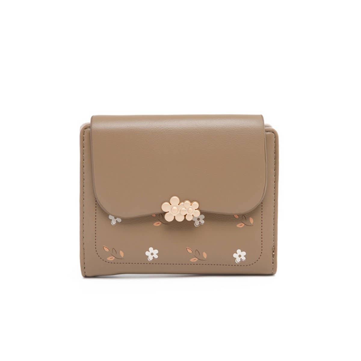 Fresh Sweet Print 3-Fold Zipper Wallet_Cwab06259