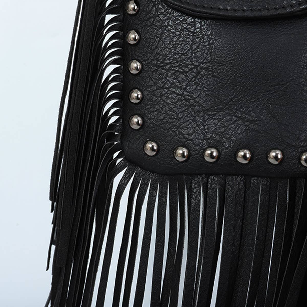 Women Leather Tassel Satchels Bag_Cwab0783
