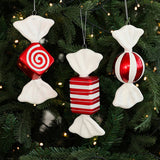 CREATIVE PLASTIC CANDY CANE XMAS TREE DECOR_CWMM9788