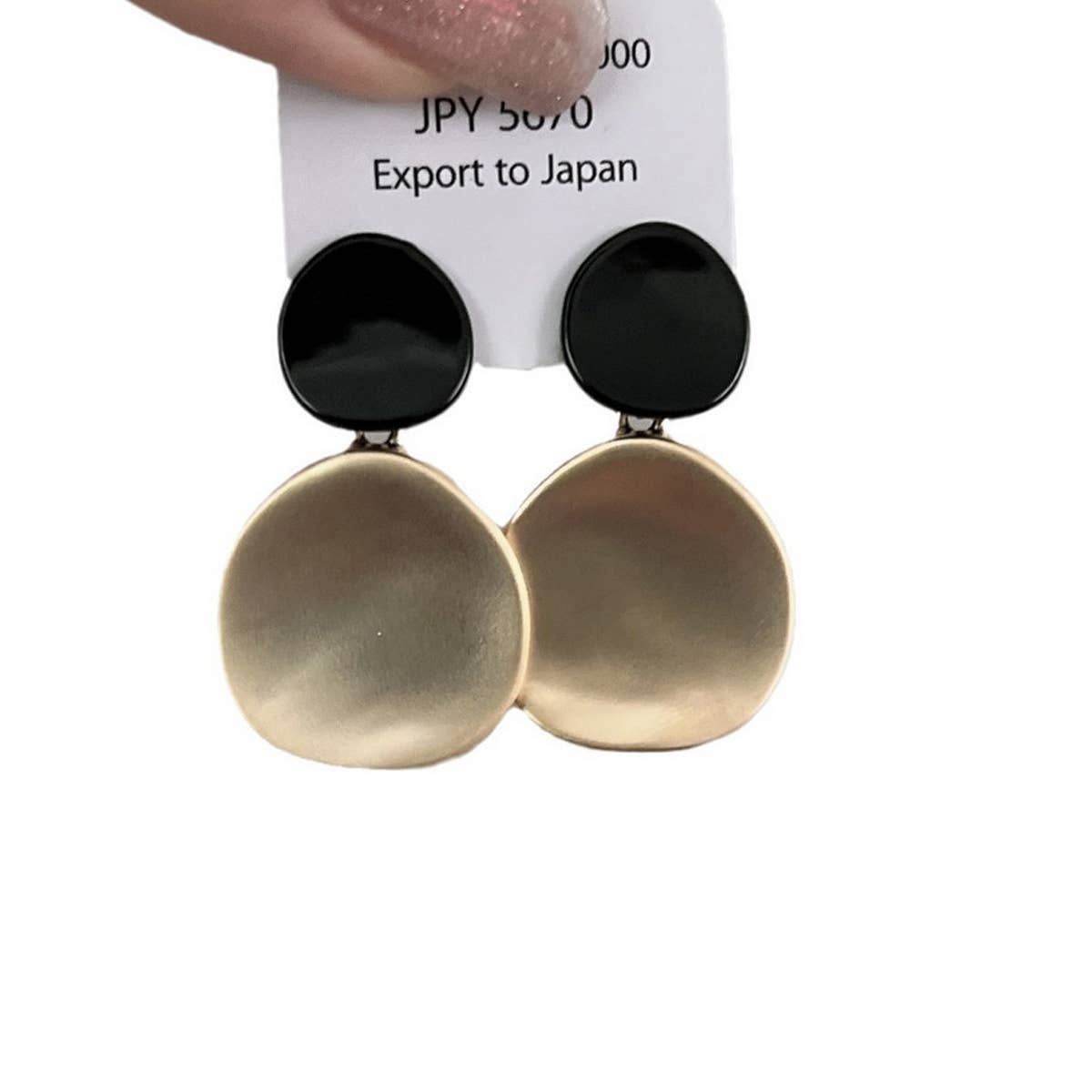 RETRO MINIMALIST DISC EARRINGS_CWAJE1523