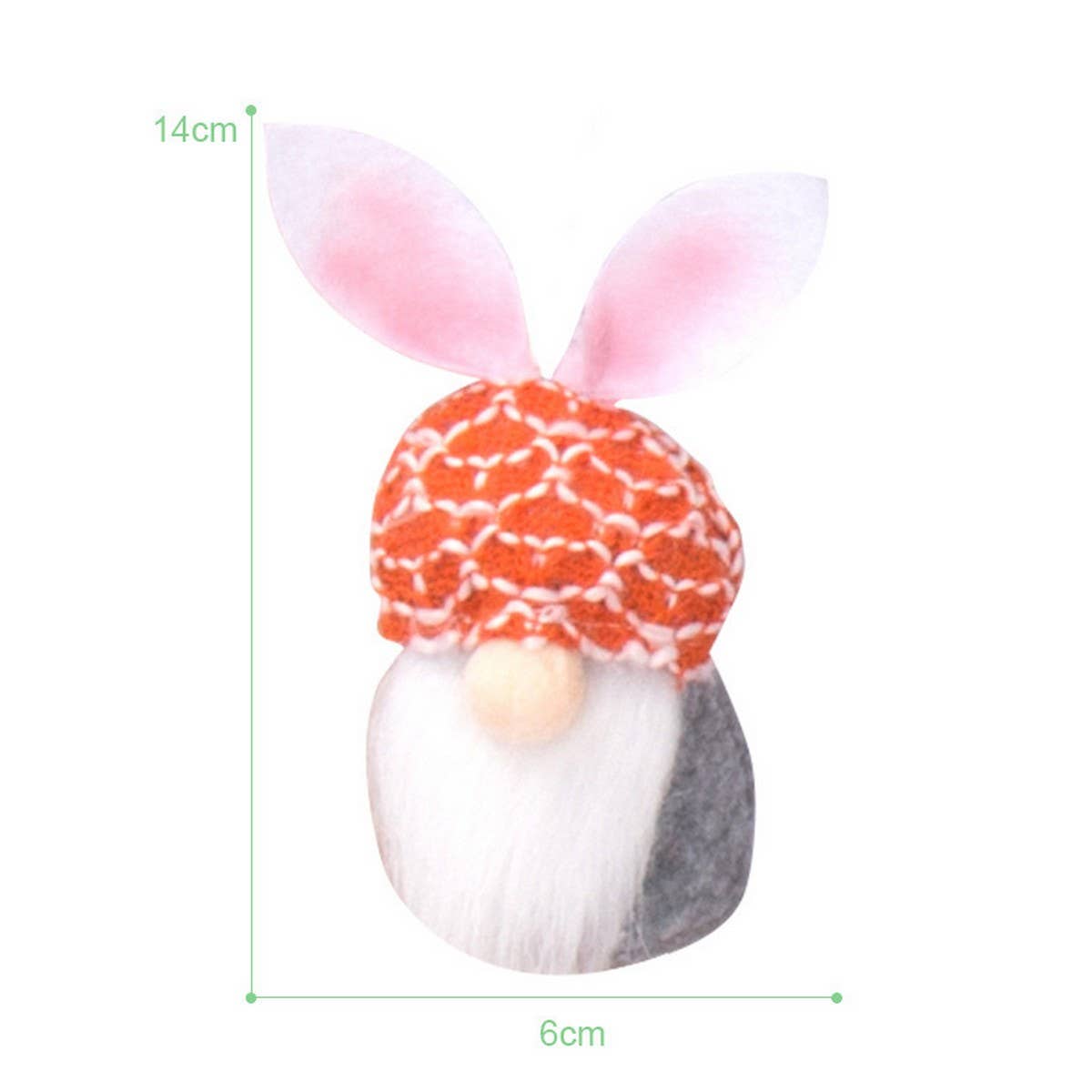 EASTER GNOME RUDOLPH PENDANT BUNNY ORNAMENT_CWMM3490
