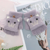 CHILDRENS GLOVES CUTE CARTOON WINDPROOF GLOVES_CWAG0153