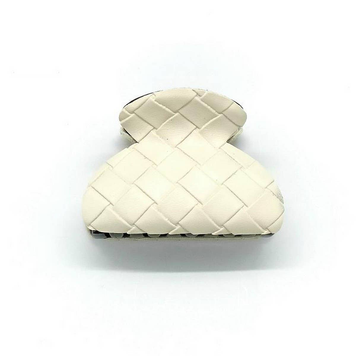 Ven Faux Leather Tribal Ponytail Claw Clip_Cwaha6382