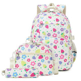 BACKPACKS FOR SCHOOL 3 PIECE STRAWBERRY SET_CWAB5480