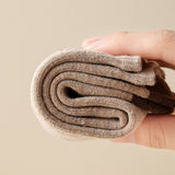 Cute Bear Terry Slouchy Sleep Crew Socks_Cwms03364