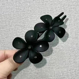 FLORAL HAIR CLIP OVERSIZED DUCKBILL HAIRPIN FOR UPDOS