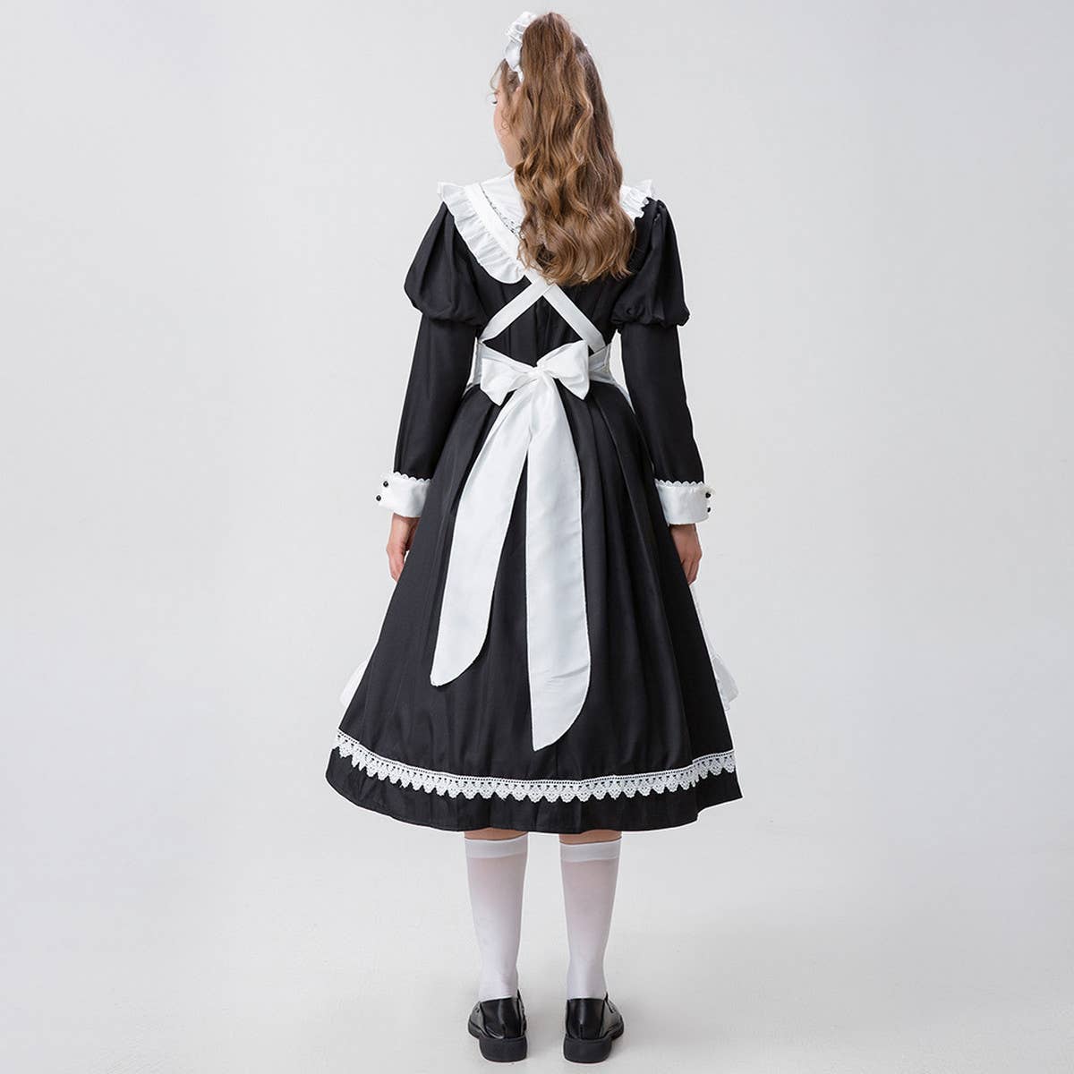 HALLOWEEN LOLITA MAID DRESS_CWMM1512