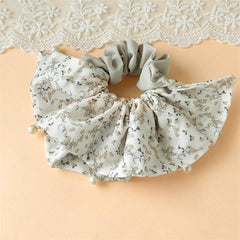Retro Paisley Large Hair Scrunchie Korean Style_Cwaha07589
