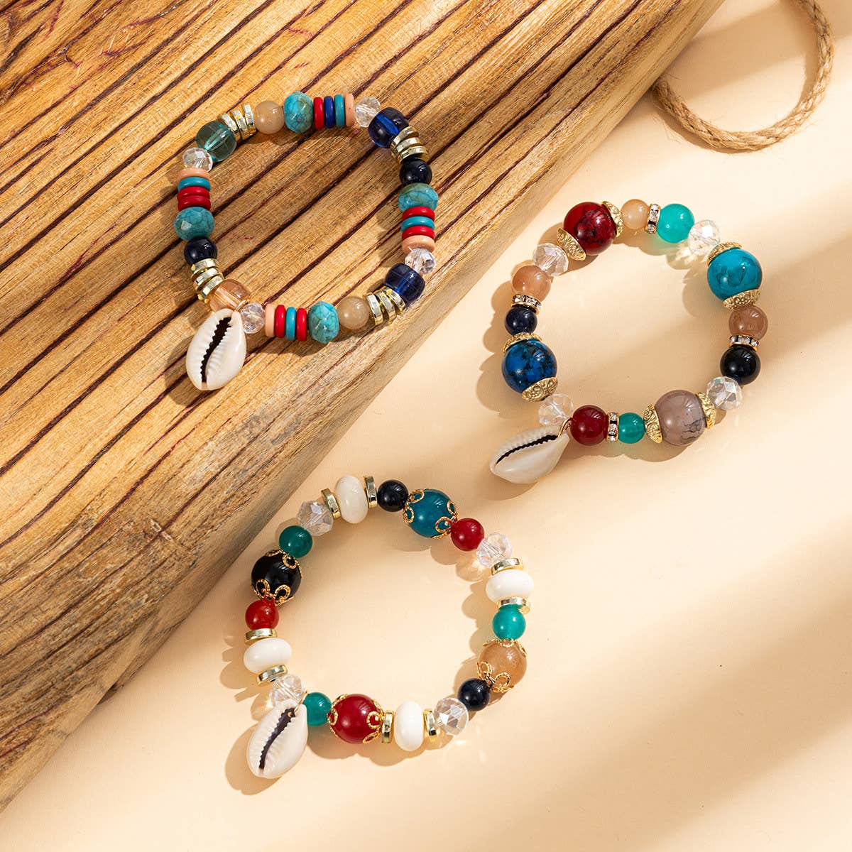 DIAMOND LAYERED BOHEMIAN BRACELET_CWAHA2471