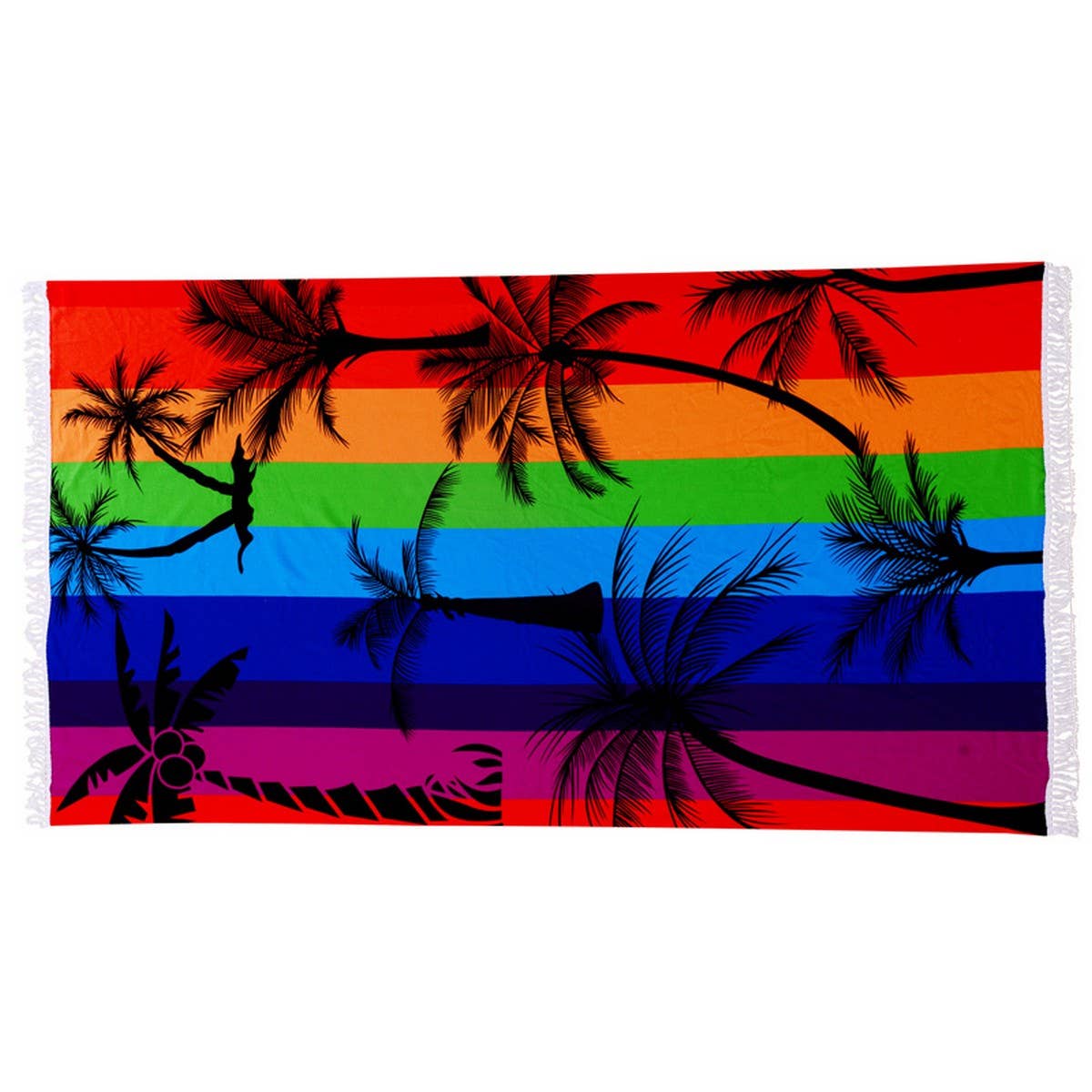 OVERSIZED BEACH TOWEL SOFT MICROFIBER PRINT_CWMM7603