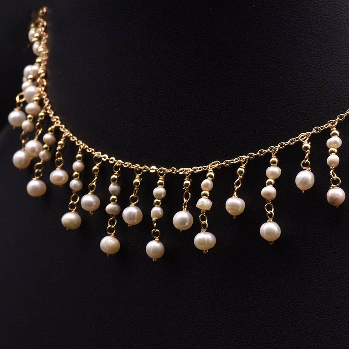 Womens All-Match High-End Pearl Necklace