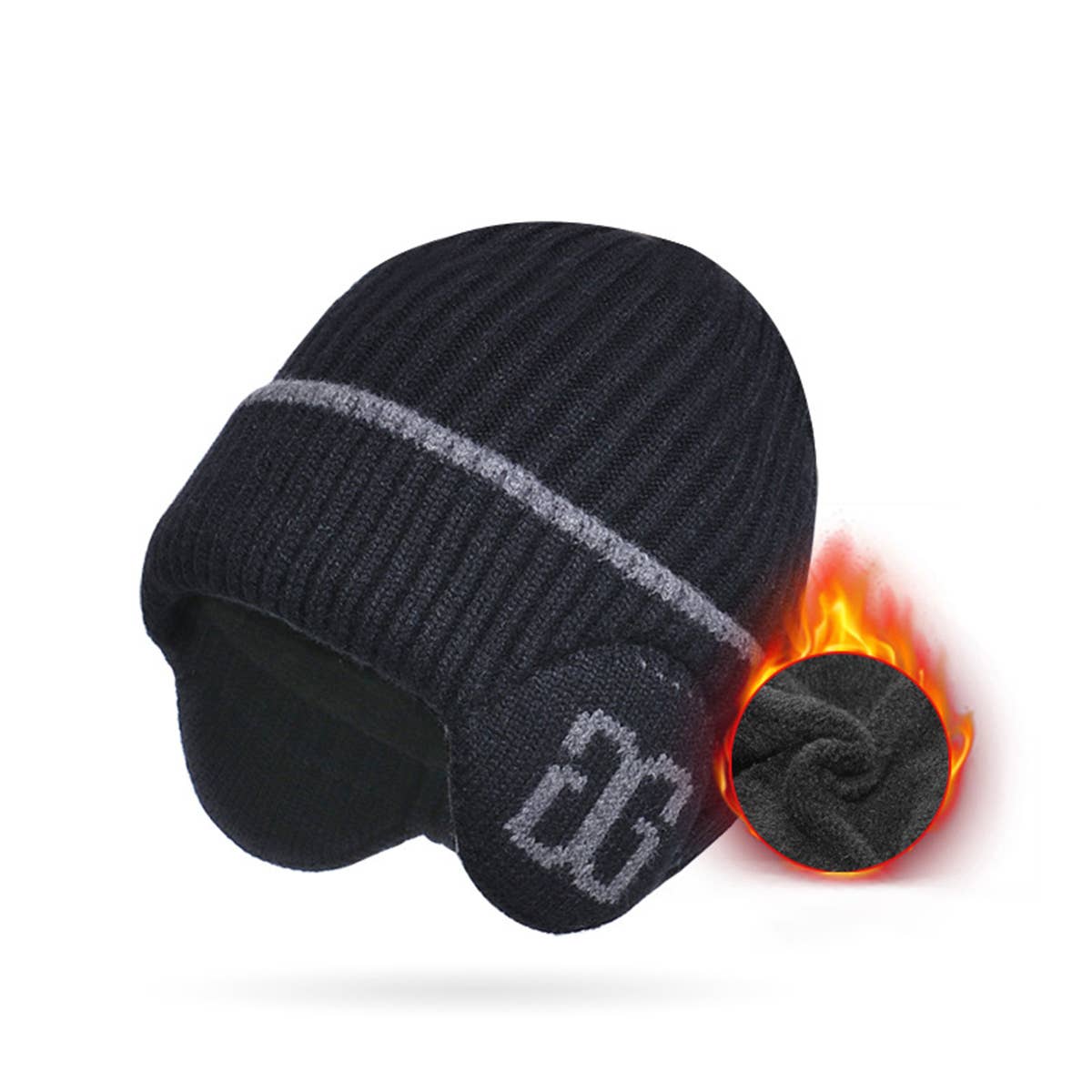 Versatile Fleece Cold-Proof Earmuffs Cap Hat_Cwasc1130