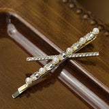 X-Shaped Diamond Crystalhair Clip_Cwaha1221