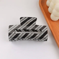 Cwaha1416_Twill Irregular Rectangle Hair Claw Clip