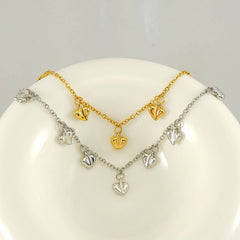 Cwaje1951_Heart Necklace Collarbone Necklace