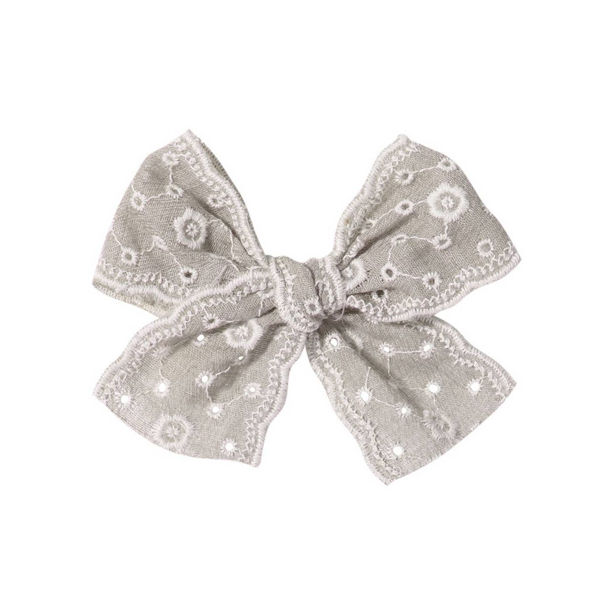 2024 NEW CHILDRENS SOLID COLOR LACE BOW HAIRPIN_CWAHA2397