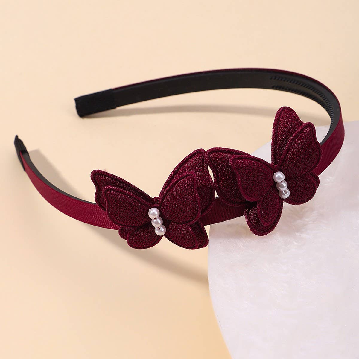 DOUBLE LAYER BUTTERFLY HEADBAND CANDY COLORS_CWAHA6723