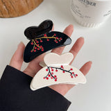 ELEGANT PLUM BLOSSOM LARGE ACETATE HAIR CLIP_CWAHA6015