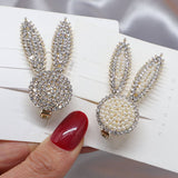 CUTE RABBIT EARS HAIR CLIP STUDENT BANG PIN_CWAHA4701