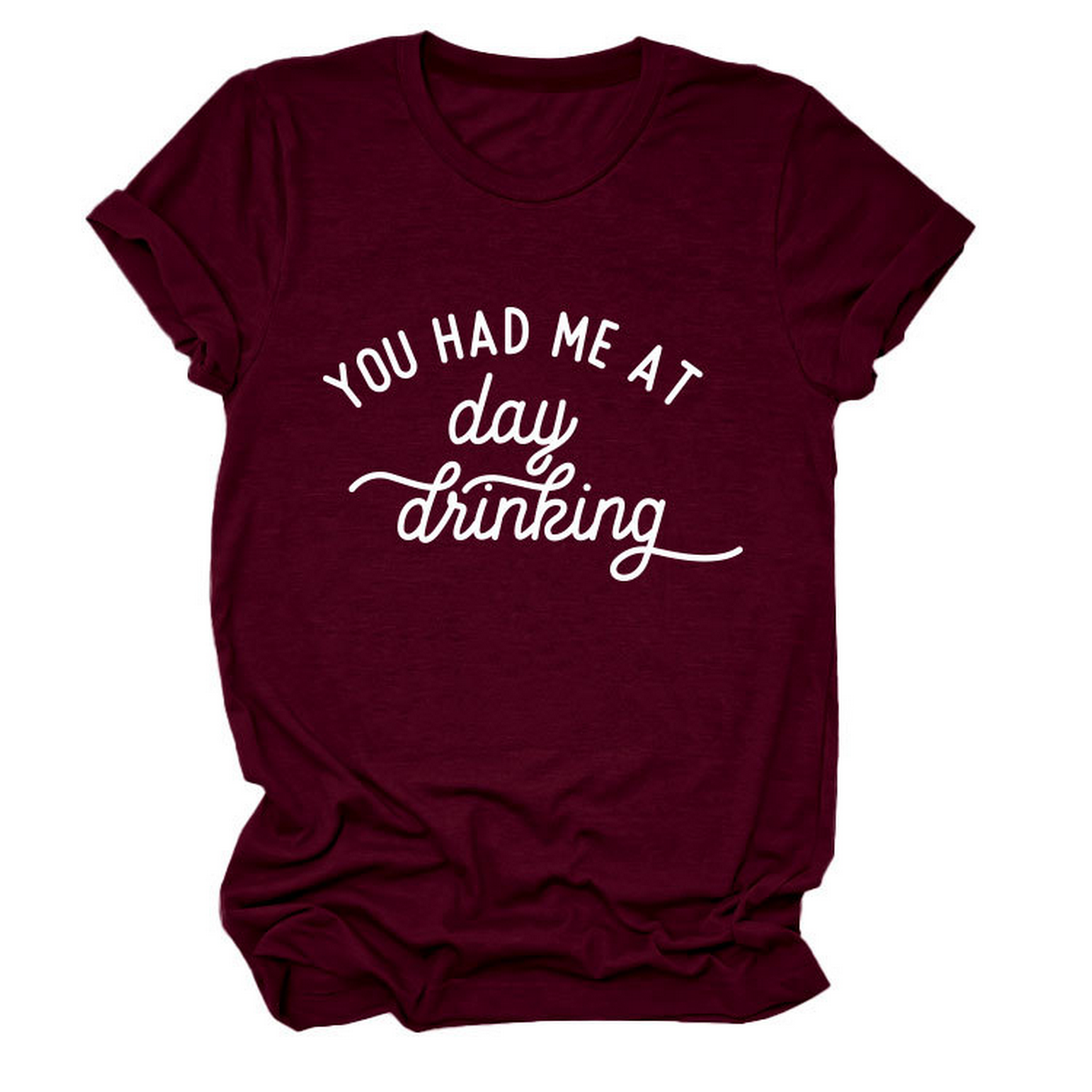 Women Summer Tee Day Drinking Quote Shirt_Cwttsl0491