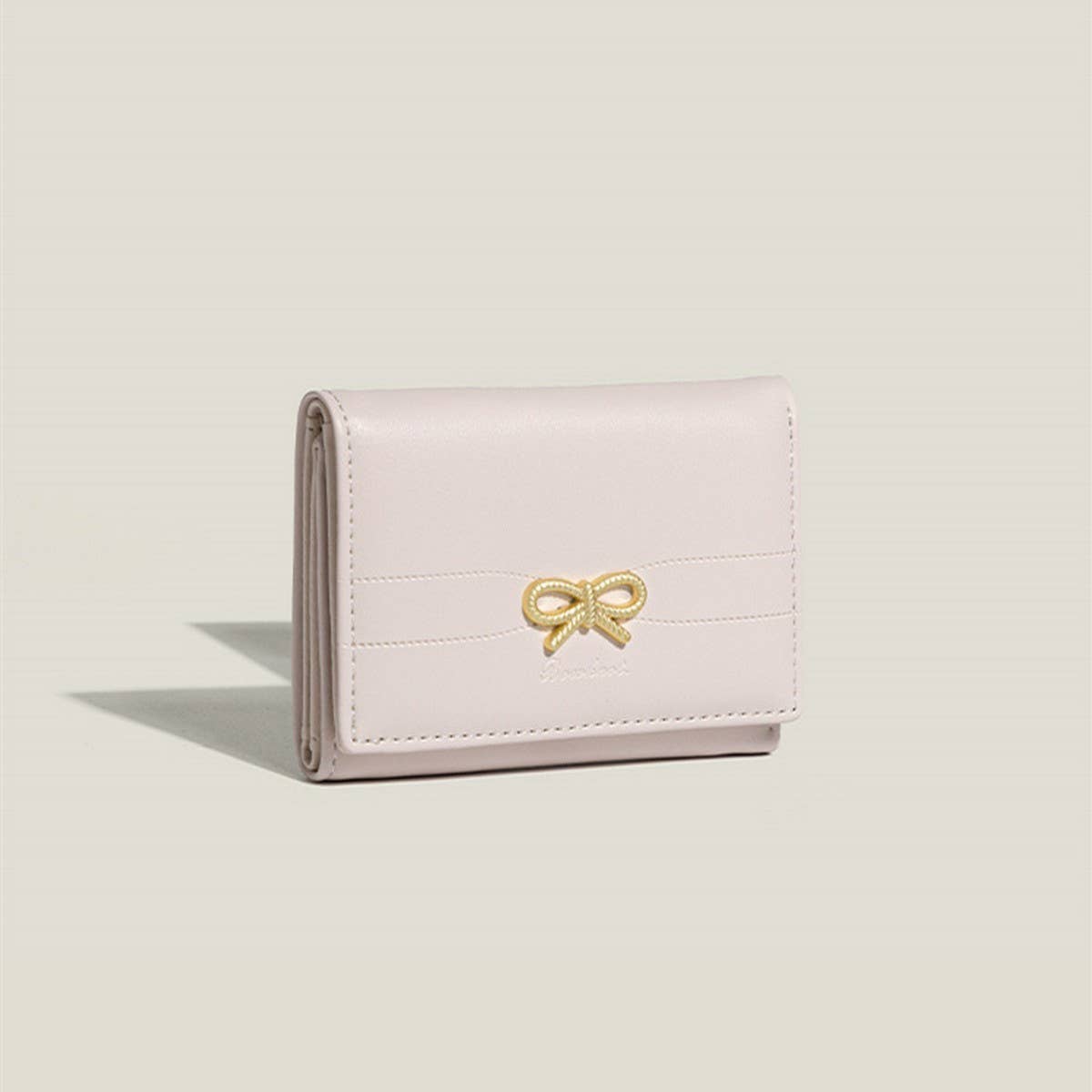 Cute Bow Short Wallet Foldable Card Holder_Cwab06207