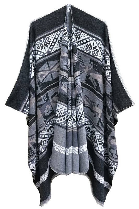 PATTERN FASHION SHAWL WRAP_CWASC0020