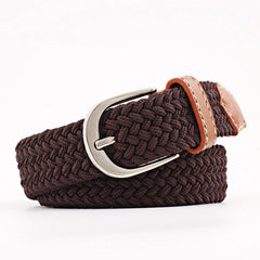 Cwabe0373_Woven Canvas Elastic Waistband For Men And Women