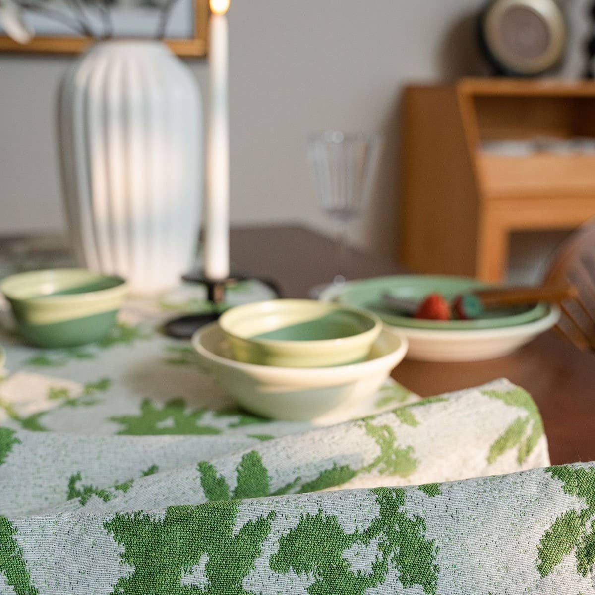 FLORAL FASHION CASUAL TASSEL TABLECLOTH_CWMM1011