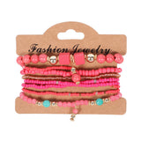 Cwmm10436_Boho Beaded Handmade Bracelet Set 8Pcs Women
