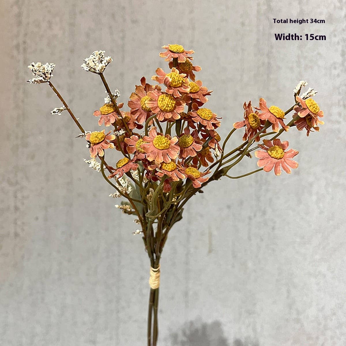 AUTUMN CHAMOMILE BABYS BREATH DAISY ARTIFICIAL_CWMM6483
