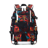 BOYS BACKPACKS FOR SCHOOL WATERPROOF PRINTED_CWAB5391