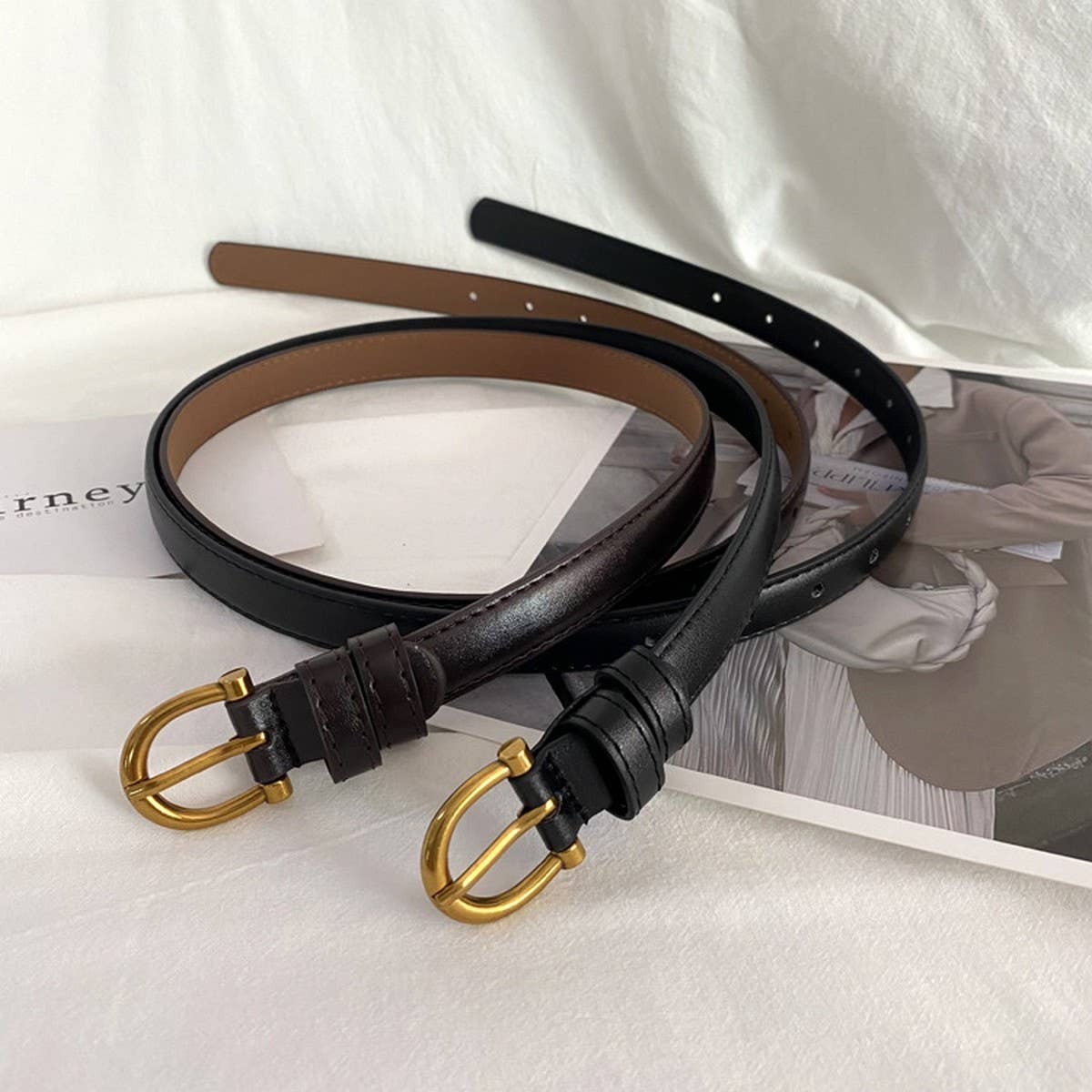 RETRO FASHION SIMPLE DECORATIVE THIN BELT_CWABE0662