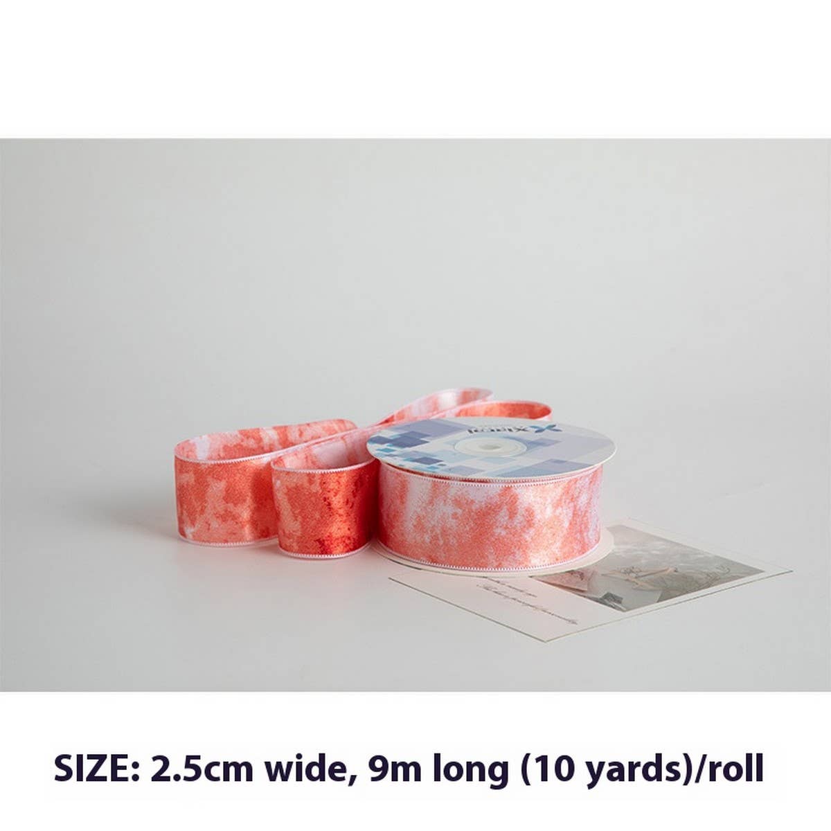 DIY FLORAL SILK GIFT PACKAGING RIBBON_CWMM5767