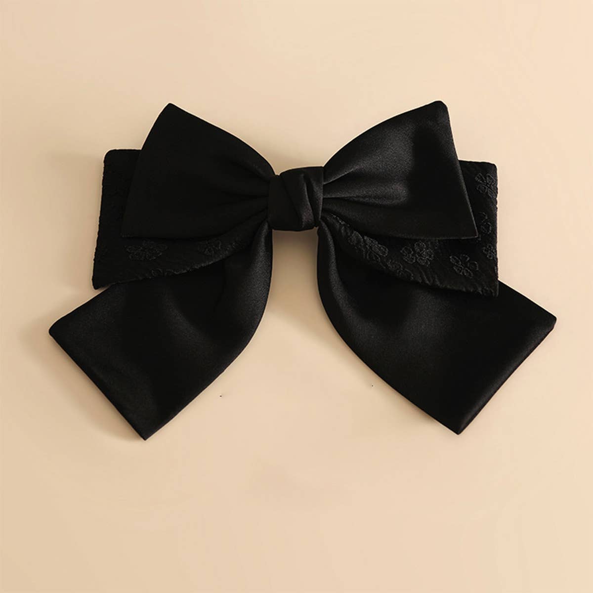 SIMPLE AND HIGH END BIG BOW HAIRPIN_CWASC1063
