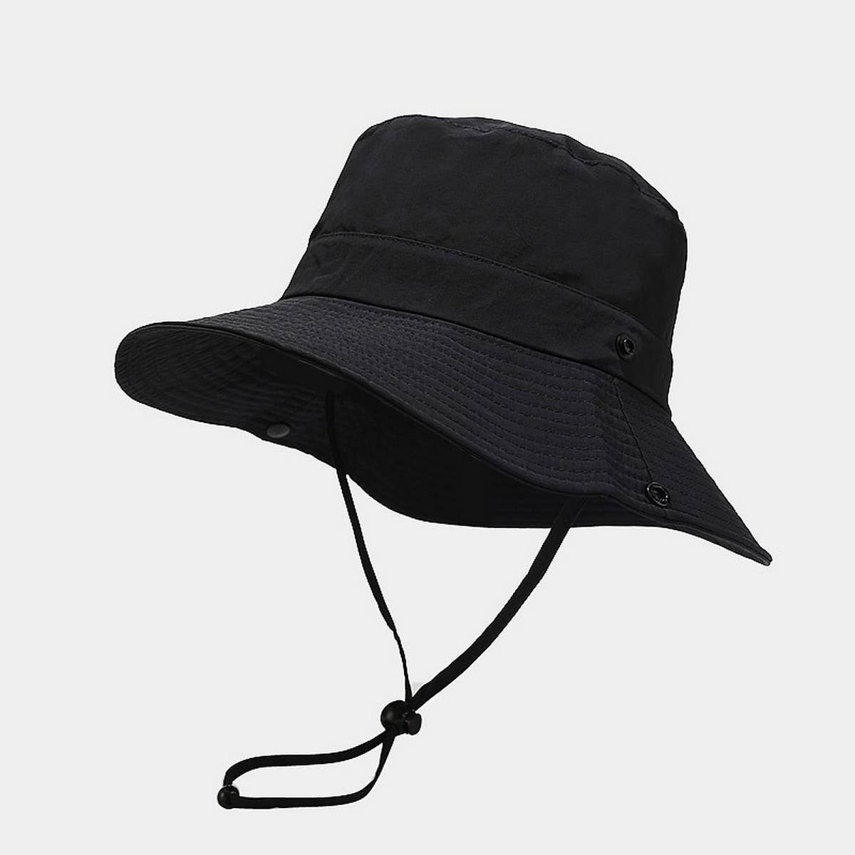 SOLID WIDE BRIM OUTDOOR SUN HAT FOR SUMMER_CWAH3794