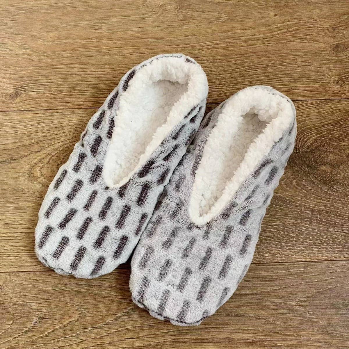 ADULT MENS INDOOR HOME SHOES THICKENED VELVET_CWMS1186