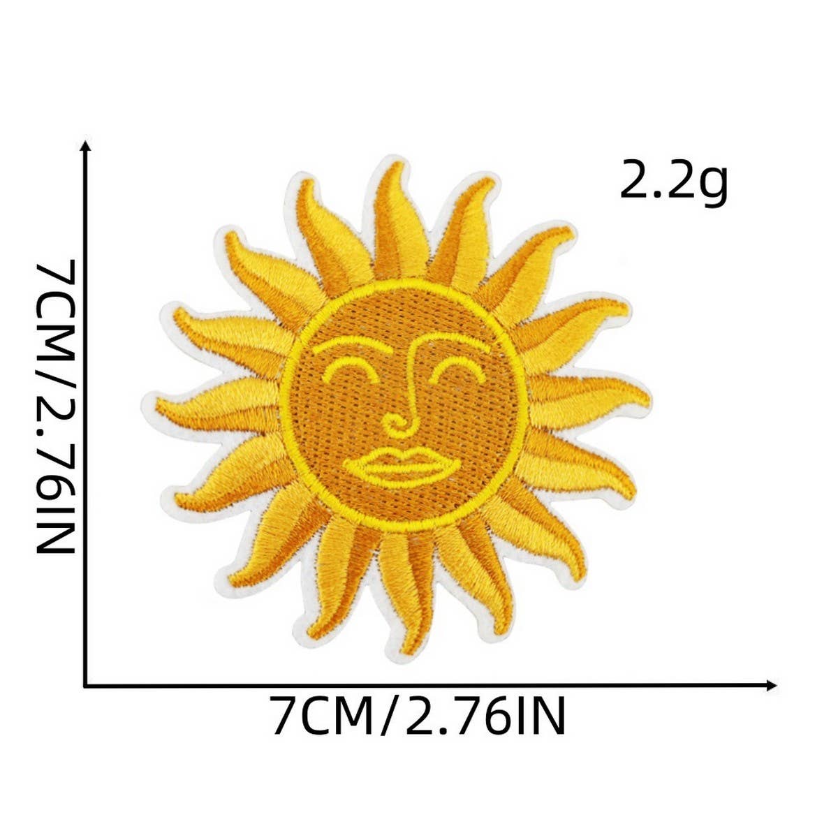 GRAFFITI DECORATED SUITCASE EMBROIDERED PATCH_CWMM4045