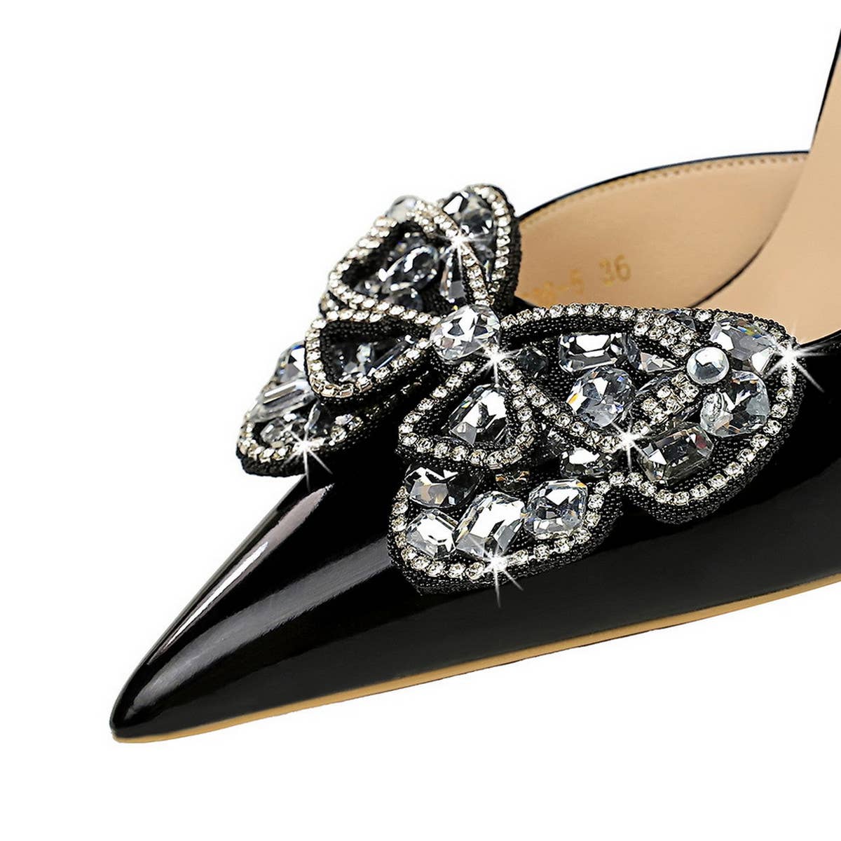 Women Simple Shallow Pointed Toe High Heels