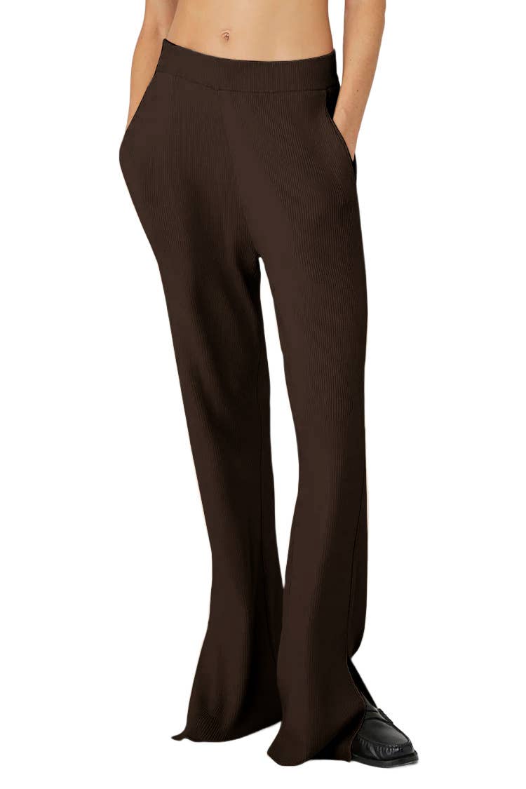Solid Color Long Loose Yoga Pants