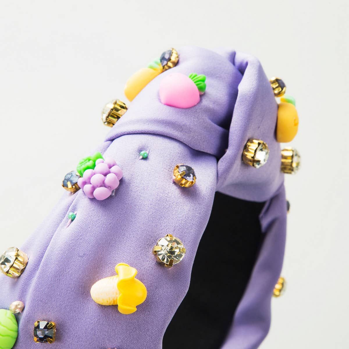 HAND SEWN RHINESTONE HEADBAND_CWAHA1782