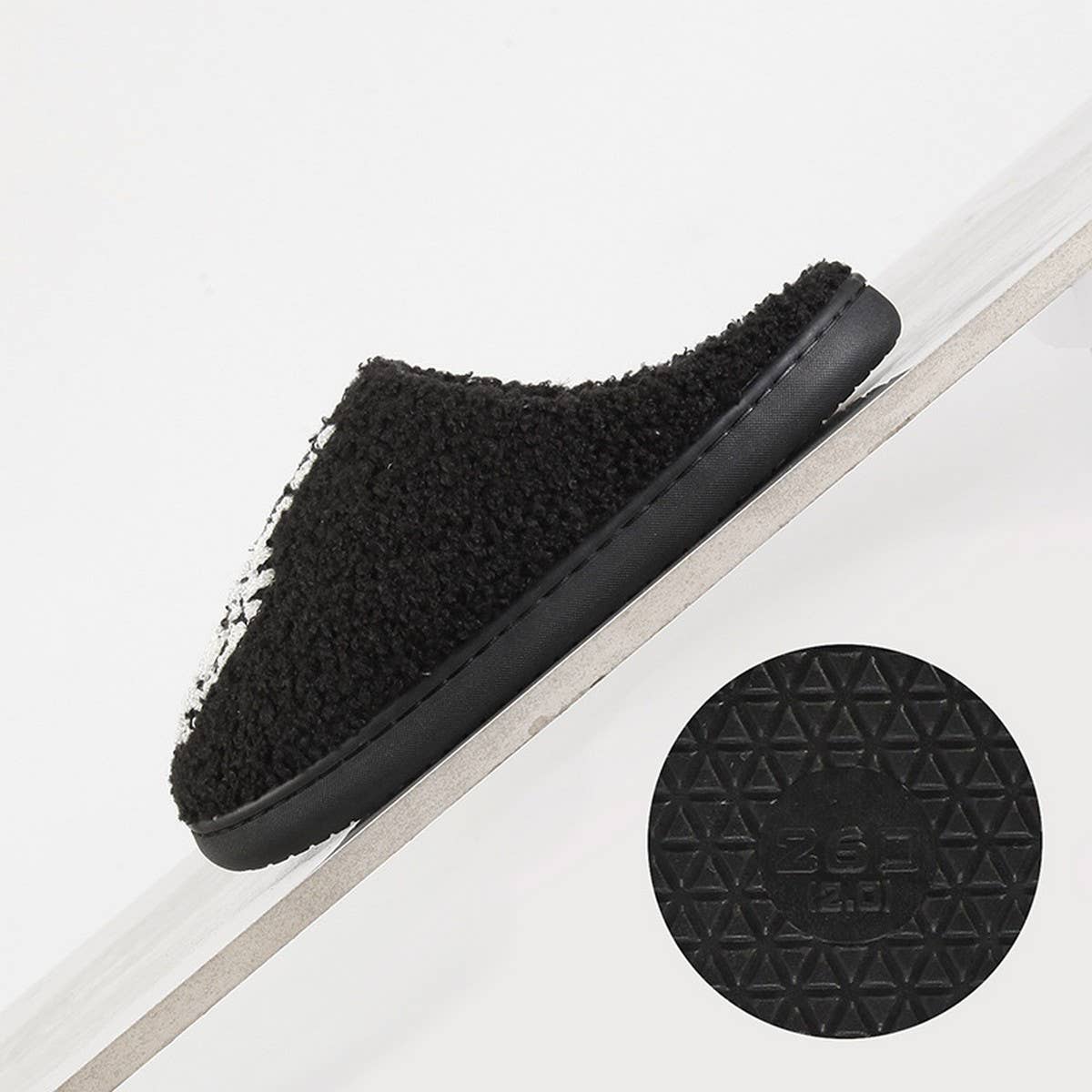 HALLOWEEN SKULL HAND WARM WINTER COTTON SLIPPERS_CWSHS0770