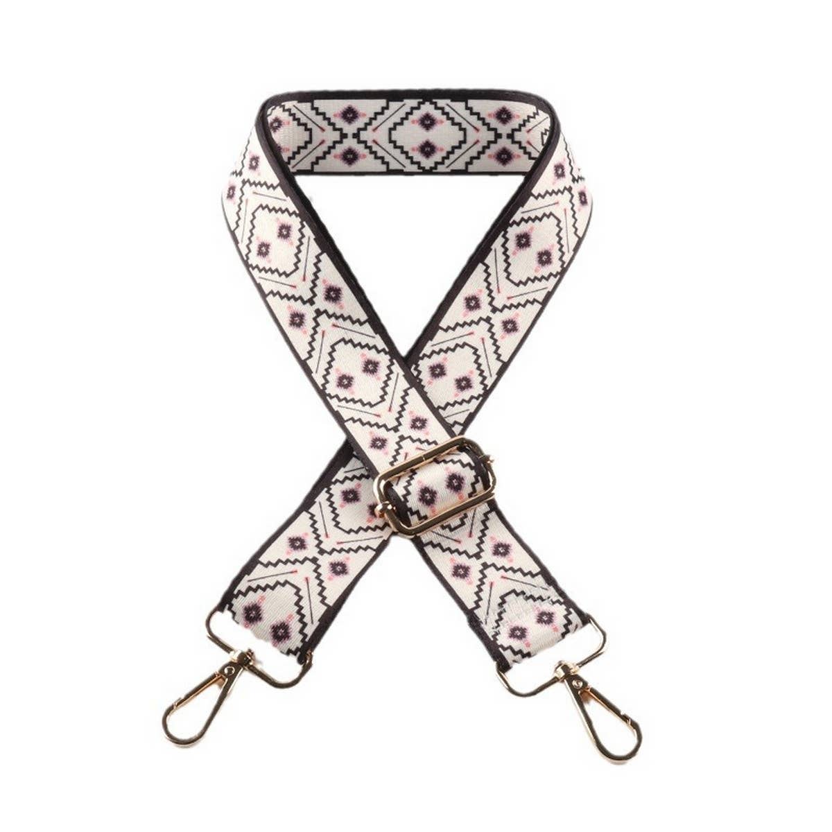 ADJUSTABLE CONTRASTING COLOR BAG STRAP_CWMM1057