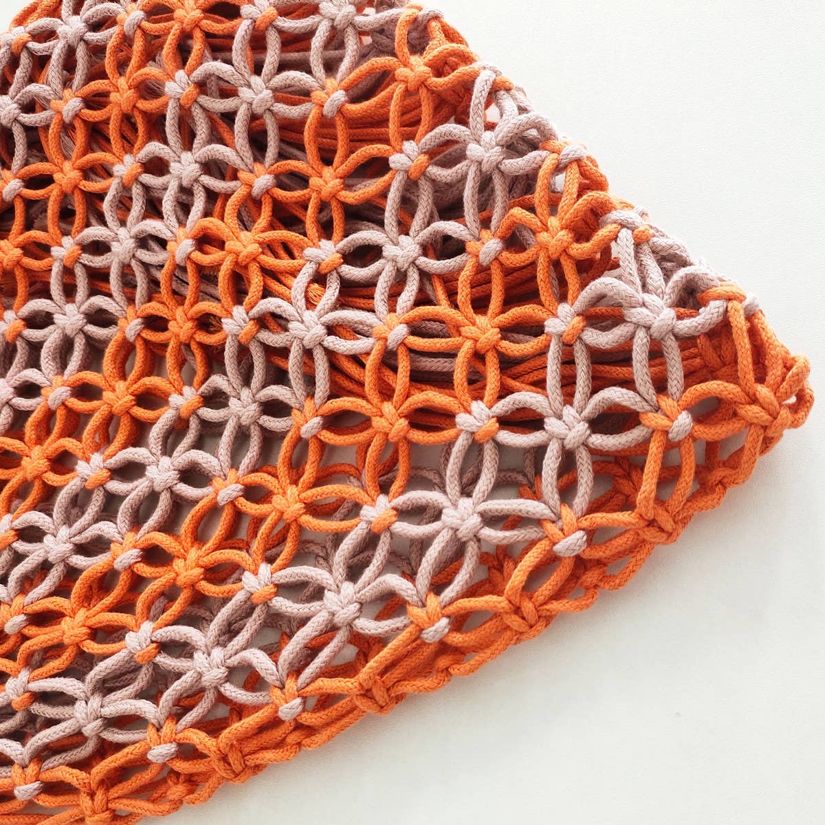 HANDMADE HOLLOW SEASIDE VACATION WOVEN BAG_CWAB1974