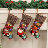CHRISTMAS SOCKS CHILDREN GIFT BAG CANDY BAG_CWMS1443