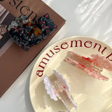 BOW CAT ACETATE HAIR CLAW CUTE SHARK CLIP FOR BUN_CWAHA5823