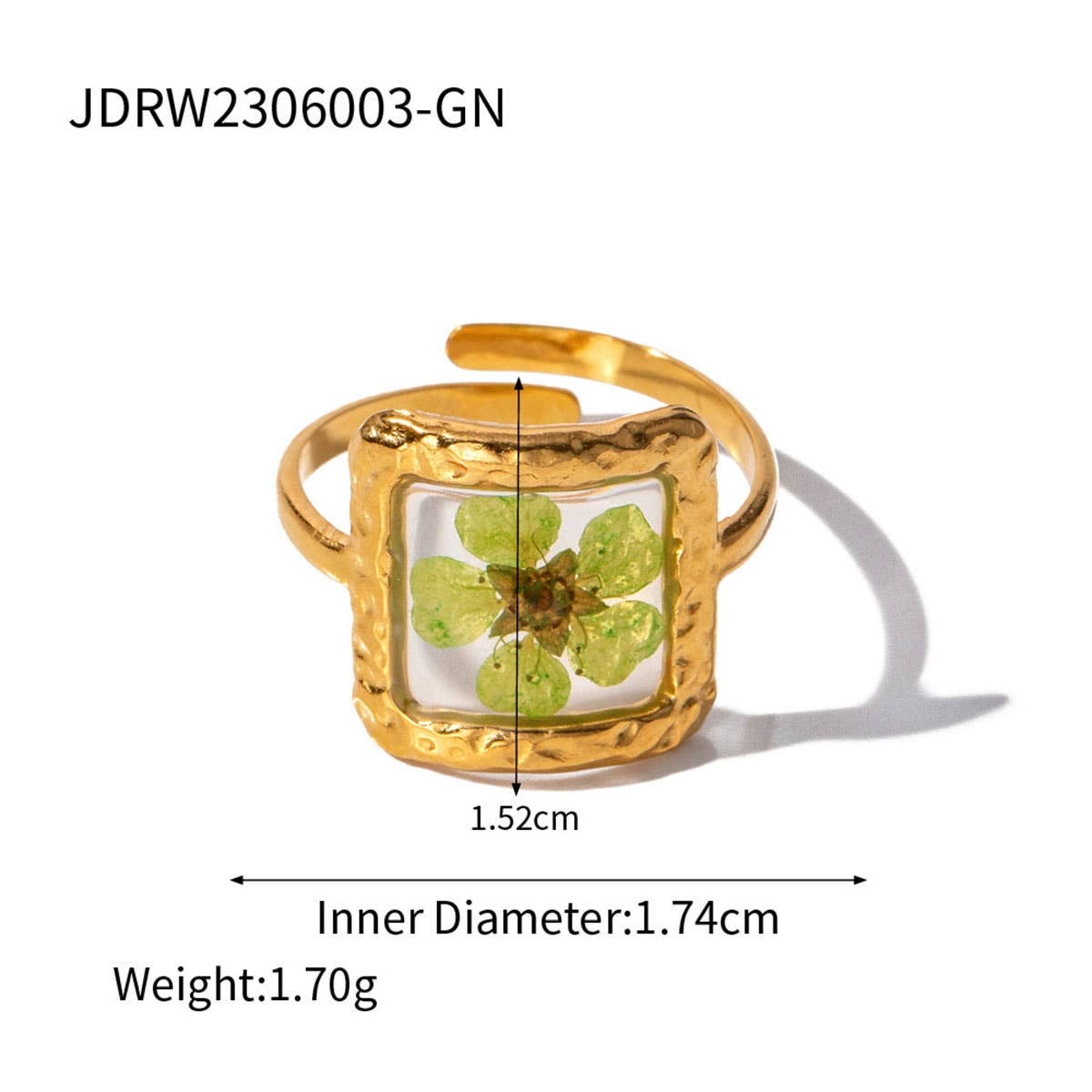 IMMORTAL FLOWER STAINLESS STEEL RINGS FOR WOMEN_CWAJE0610