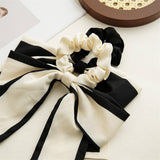 BOW HAIR BAND PONYTAIL RIBBON HAIR ACCESSORIES_CWAHA4162