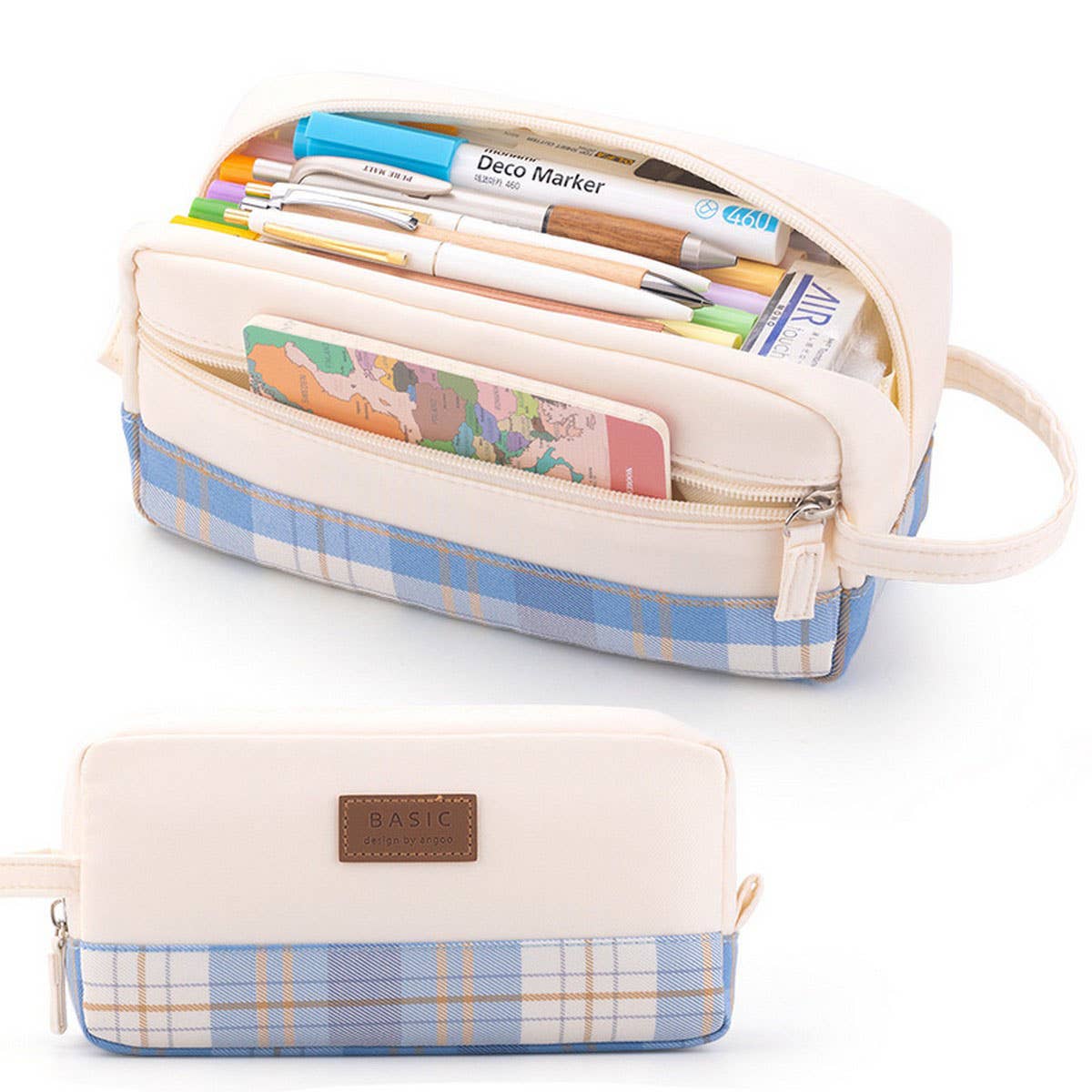 LARGE SQUARE MULTI LAYER PENCIL CASE_CWMM1978